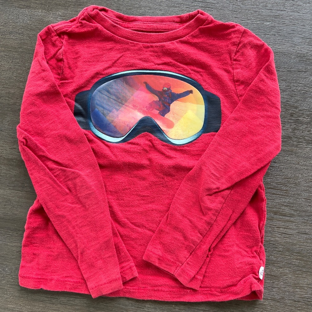 Long Sleeve Gap SKI GOGGLE T-shirt